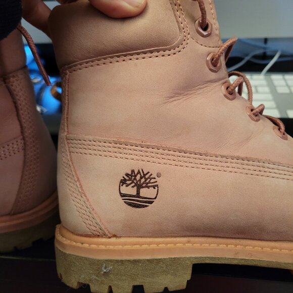 Great Pink Timberland boots - Picture 3 of 5